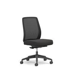 Bolton, Task Chair, Mid-Back, Mesh, No Arms, 3/4 View
