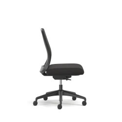 Bolton, Task Chair, Mid-Back, Mesh, No Arms, Side View