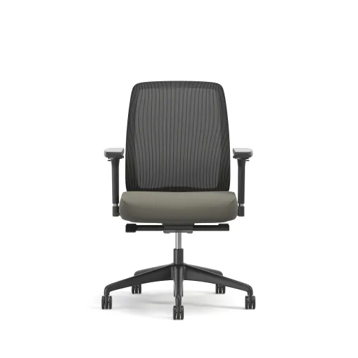 Bolton, Task Chair, Mid-Back, Mesh, Front View