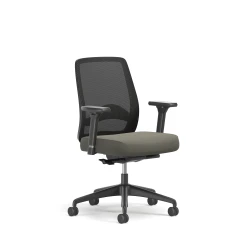 Bolton, Task Chair, Mid-Back, Mesh, Lumbar, 3/4 View