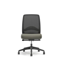 Bolton, Task Chair, Mid-Back, Mesh, Lumbar, No Arms, Front View