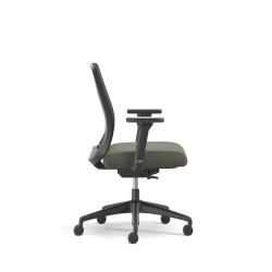 Bolton, Task Chair, Mid-Back, Mesh, Lumbar, Side View