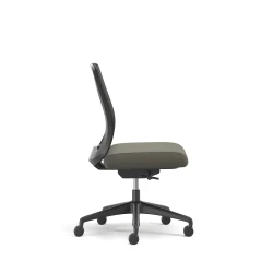 Bolton, Task Chair, Mid-Back, Mesh, No Arms, Side View