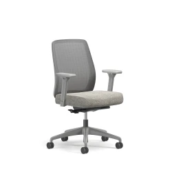 Bolton, Task Chair, Mid-Back, Mesh, 3/4 View