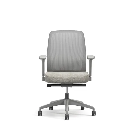 Bolton, Task Chair, Mid-Back, Mesh, Front View