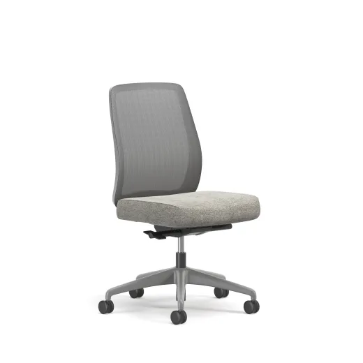 Bolton, Task Chair, Mid-Back, Mesh, No Arms, 3/4 View