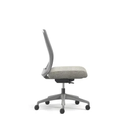 Bolton, Task Chair, Mid-Back, Mesh, No Arms, Side View