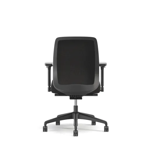 Bolton, Task Chair, Mid-Back, Upholstered, Back View