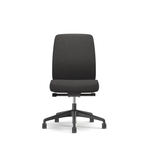 Bolton, Task Chair, Mid-Back, Upholstered, No Arms, Front View