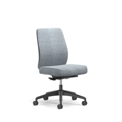 Bolton, Task Chair, Mid-Back, Upholstered, No Arms, 3/4 View