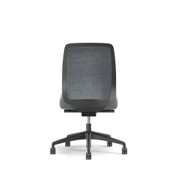 Bolton, Task Chair, Mid-Back, Upholstered, No Arms, Back View