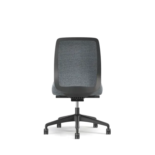 Bolton, Task Chair, Mid-Back, Upholstered, No Arms, Back View