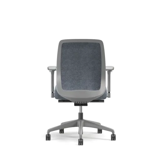 Bolton, Task Chair, Mid-Back, Upholstered, Back View