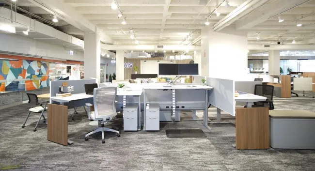 NeoCon 2022 PowerBeam with Natick Seating