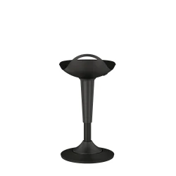 Rutland Perch Stool with Standard Black Seat Back View