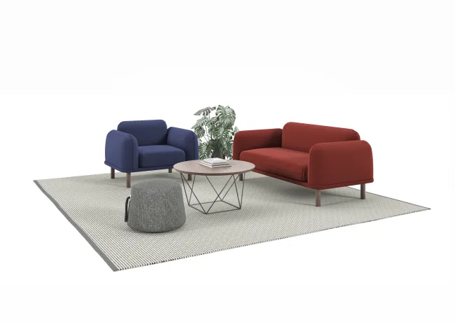 Soft Family of Lounge and Prisma Table