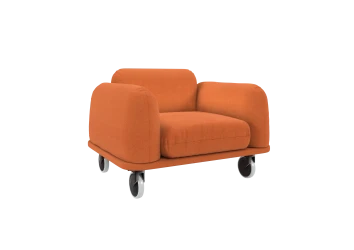 Soft Club on Casters