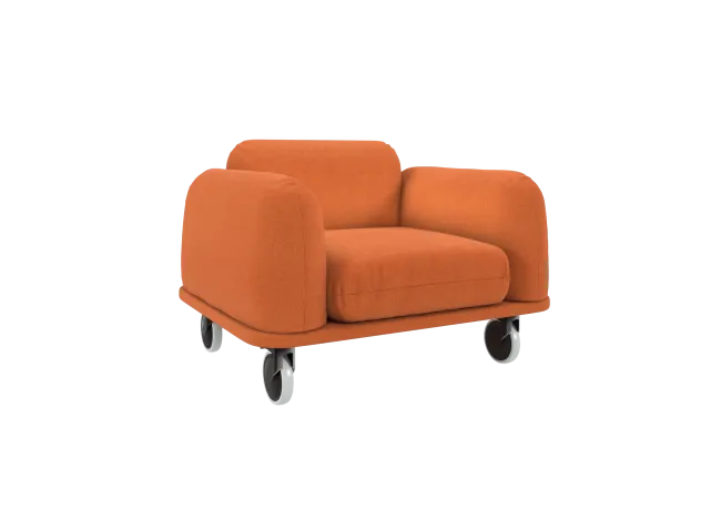 Soft Club on Casters