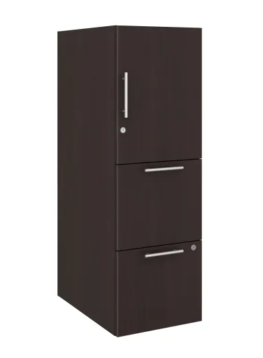 Calibrate Series Storage Tower in AIS Nightfall Laminate with Bar Pull