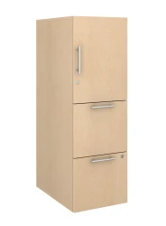 Calibrate Series Storage Tower in AIS Midwest Maple Laminate with Bar Pull