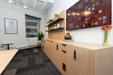 NeoCon 2021 Calibrate Storage Buffet and L Shelves