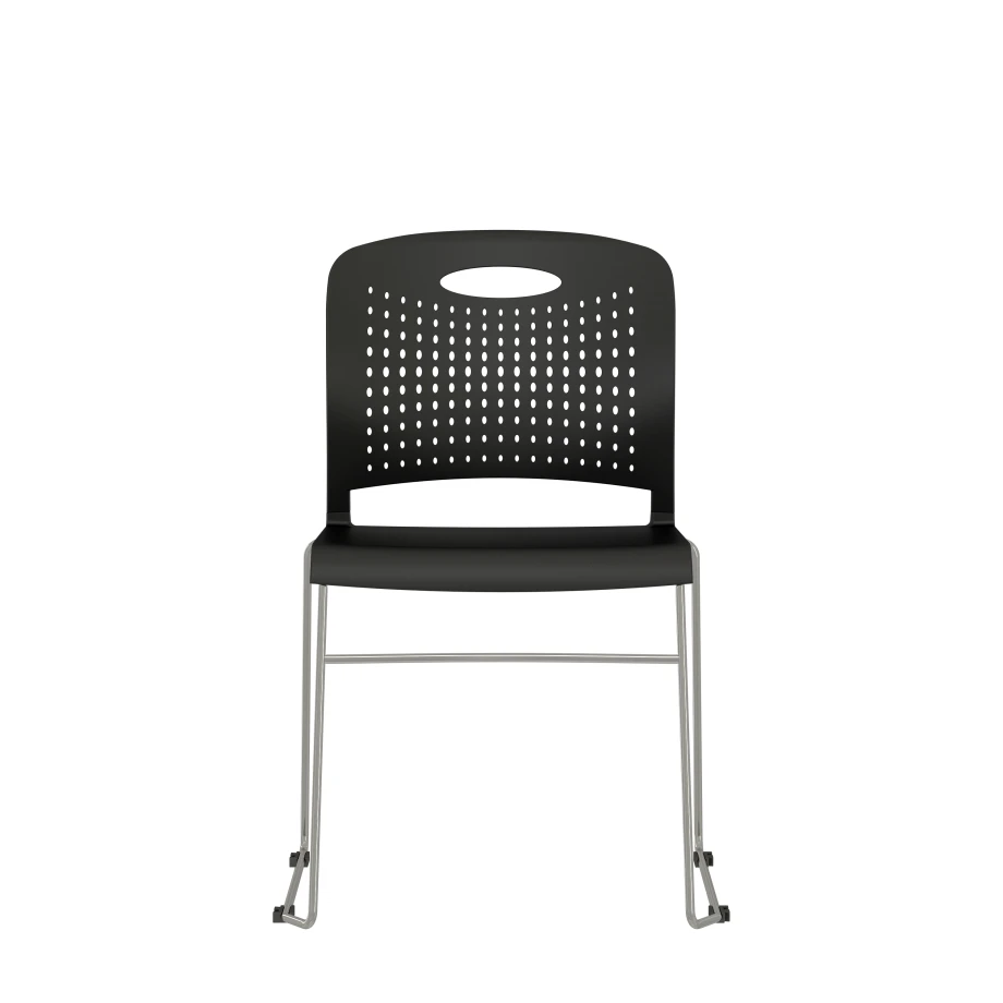 Multitrack Chair Triad Multi Purpose Stack Chair - Black | AIS Image Library