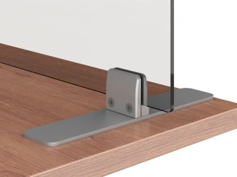 Freestanding Clip Screen with screwhead detail 