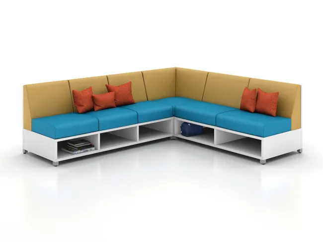 LB Low Back Lounge with Corner Application