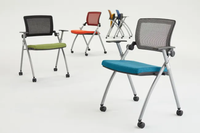 Stow Multipurpose Nesting Chair; Multiple Mesh Options, with and without arms